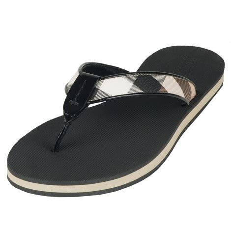 burberry flip flops for women